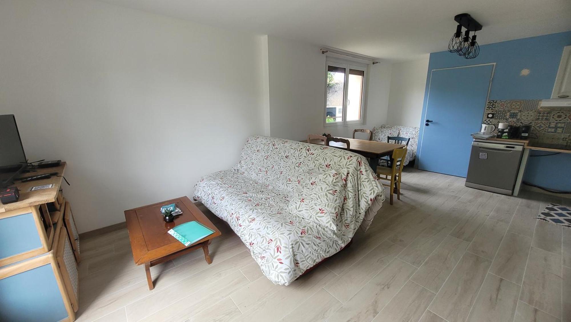 Le Truc En Plus, Accessibles Pmr, Appartement 45 M2 Mitoyen Dans Une Maison Avec Un Autre Appartement Guérard Εξωτερικό φωτογραφία